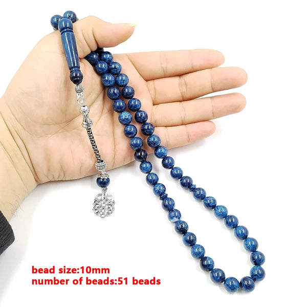 Blue Prayer Beads-ToShay.org