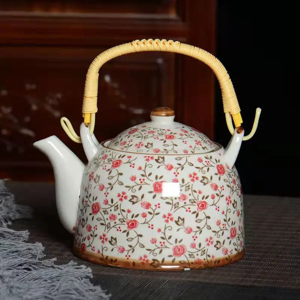 Glaze Porcelain Tea Pot-ToShay.org