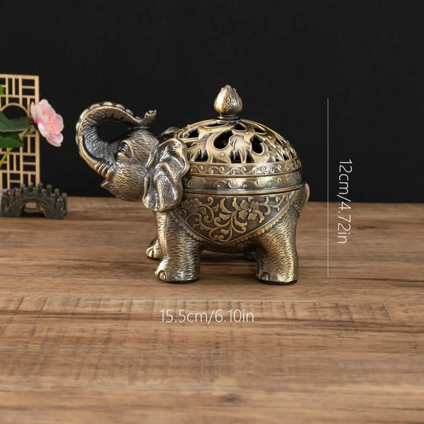 Elephant Incense Burner-ToShay.org