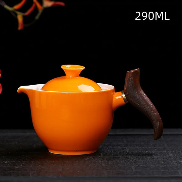 Glazed Ceramic Rotation Tea Maker-ToShay.org