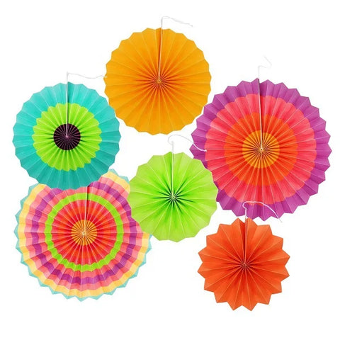 Paper Fan Flowers-ToShay.org