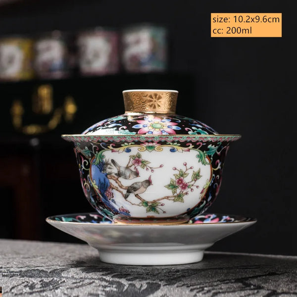 Gaiwan Ceramic Tea Tureen-ToShay.org