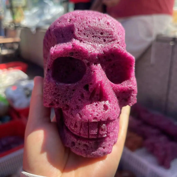 Red Ruby Dragon Fruit Skull-ToShay.org