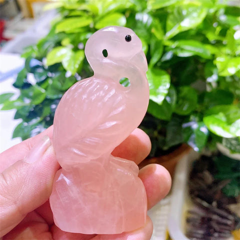 Pink Rose Quartz Flamingo-ToShay.org