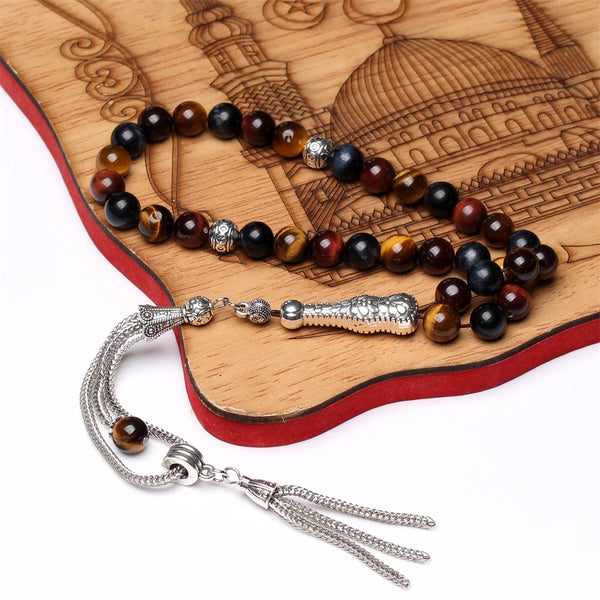 Yellow Tiger Eye Prayer Beads-ToShay.org