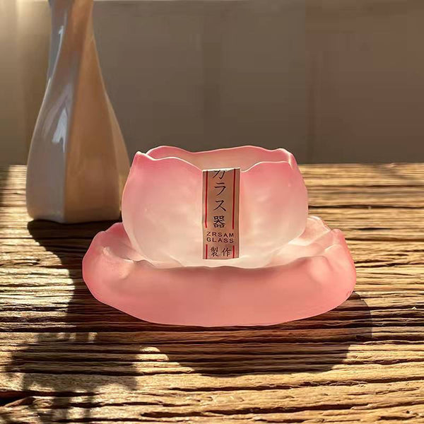 Pink Frosted Tea Sets-ToShay.org