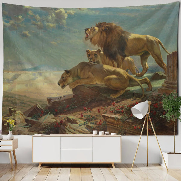 Jungle Animals Tapestry-ToShay.org