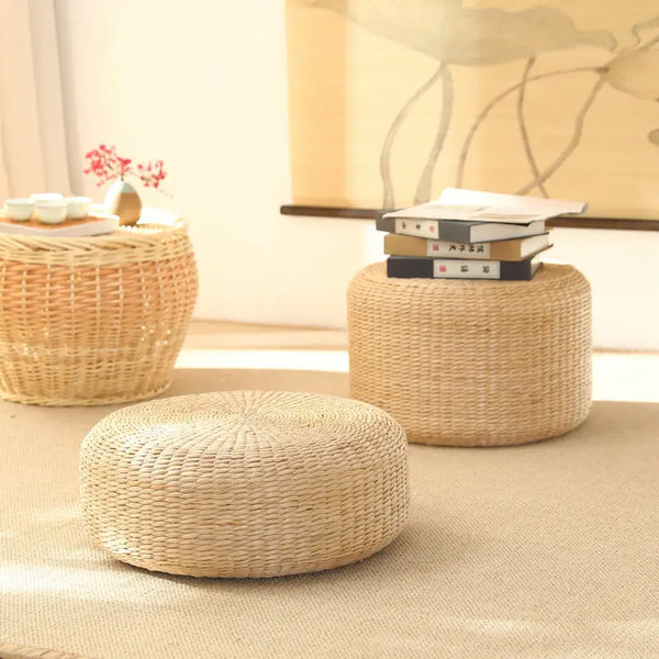 Rattan Floor Cushion-ToShay.org