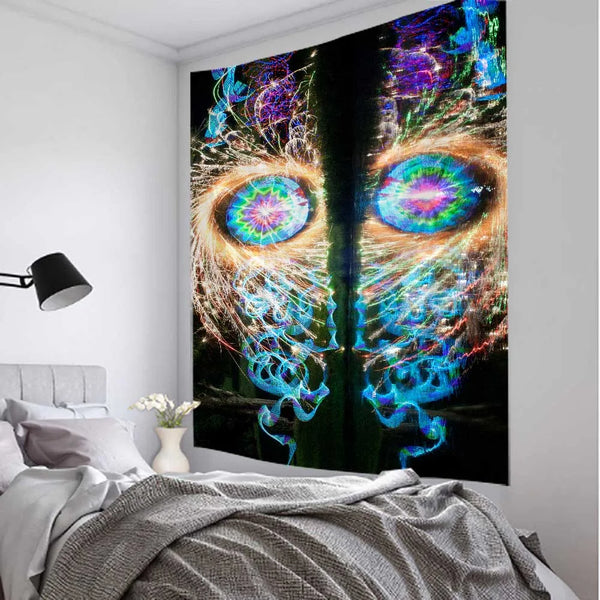 Psychedelic Meditation Tapestry-ToShay.org