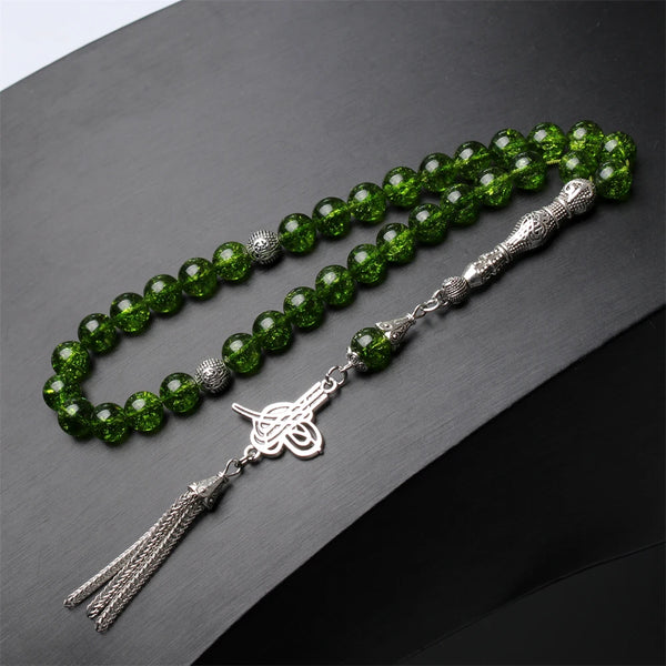 Green Quartz Prayer Beads-ToShay.org