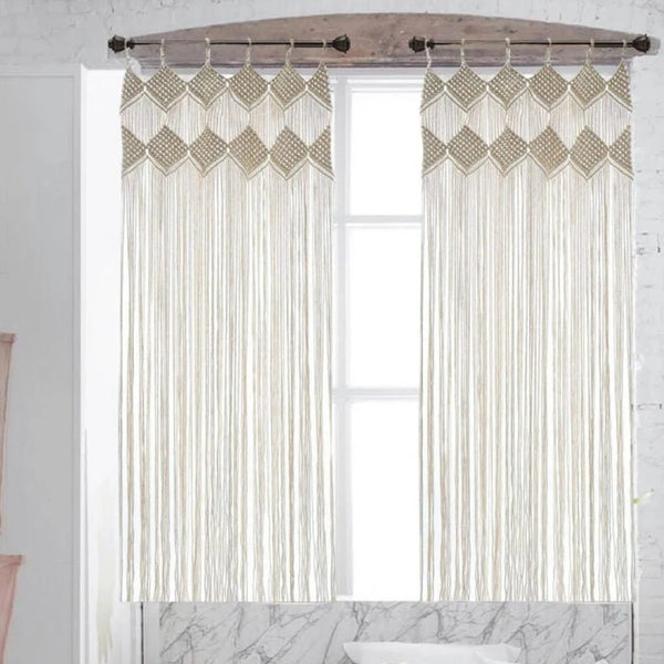 Macrame Curtains-ToShay.org