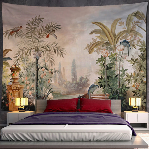 Tropical Plants Tapestry-ToShay.org