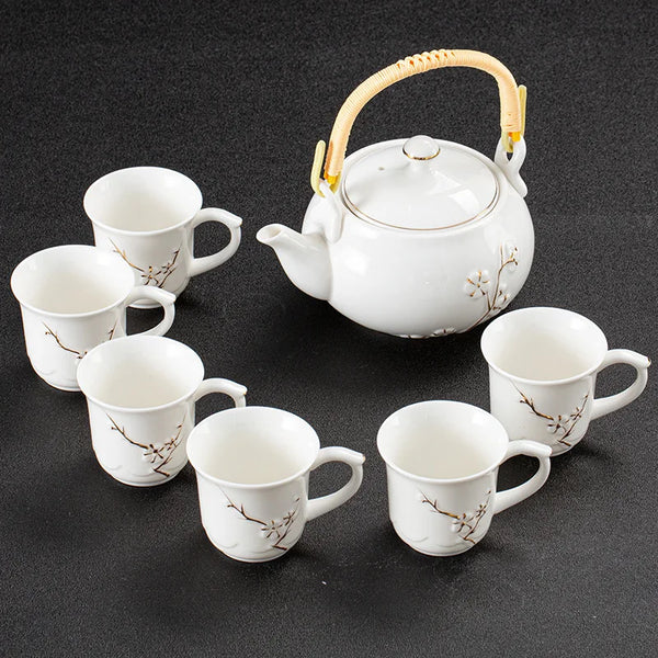 Glazed Ceramic Tea Sets-ToShay.org