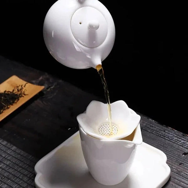 White Porcelain Teapots-ToShay.org