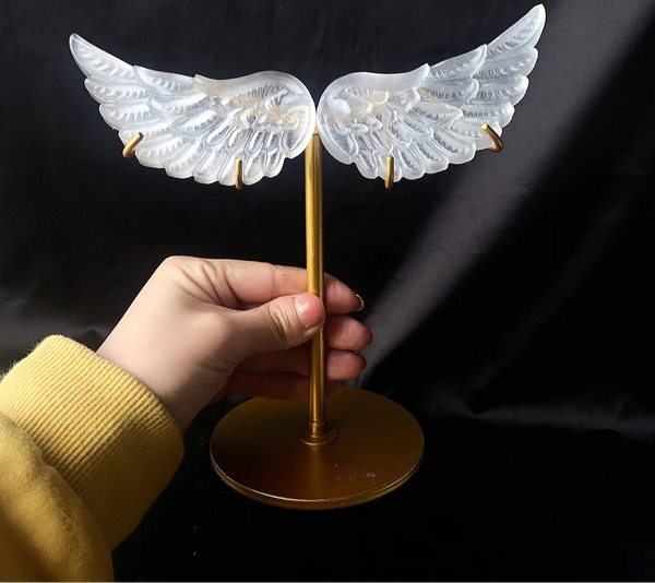 White Selenite Wings-ToShay.org