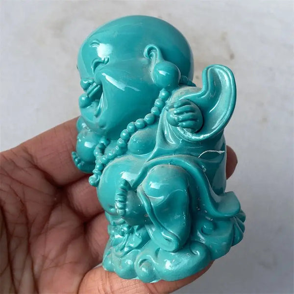 Blue Turquoise Maitreya Buddha-ToShay.org