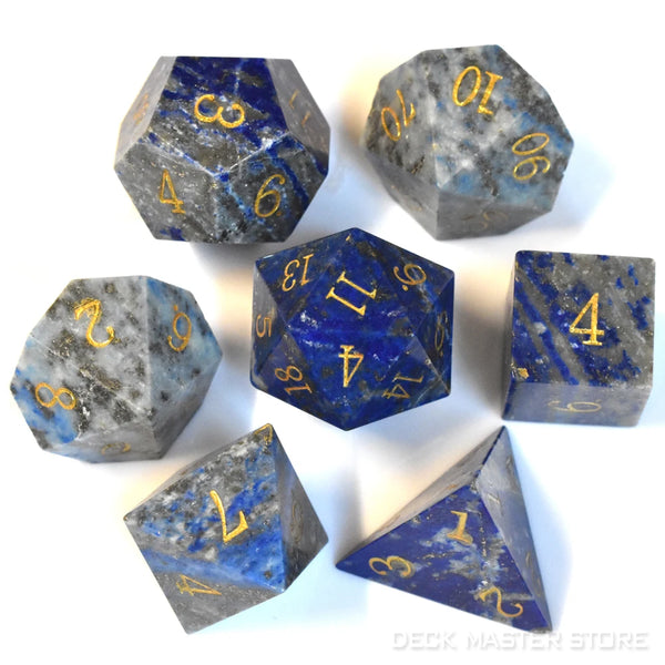 Crystal Platonic Solid Dice-ToShay.org