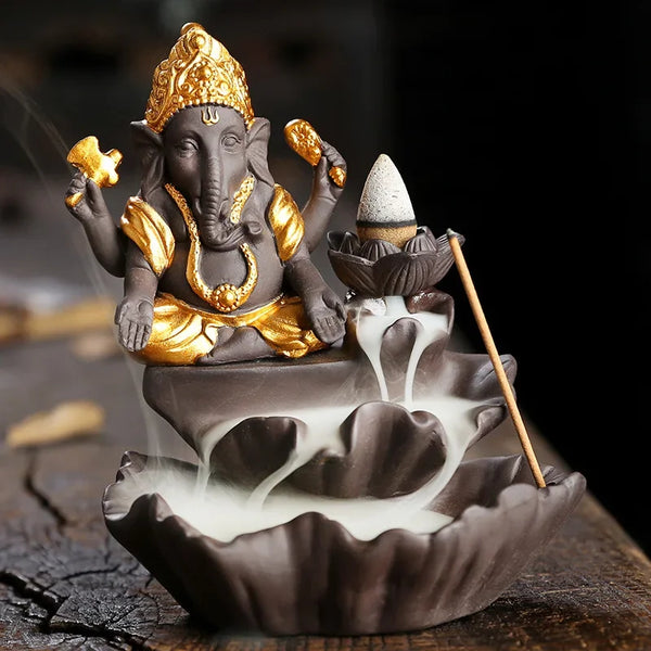 Ganesha Elephant Incense Burner-ToShay.org