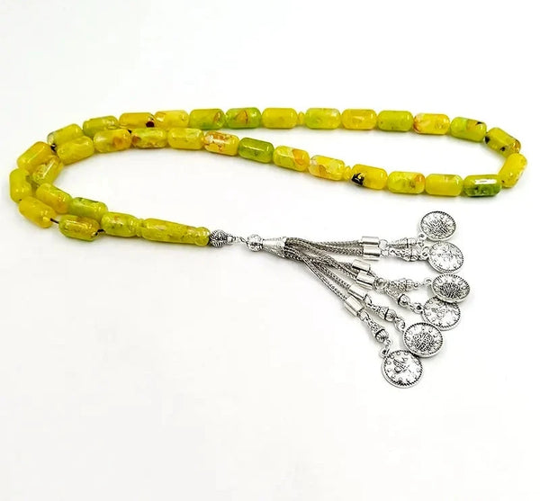 Yellow Prayer Beads-ToShay.org