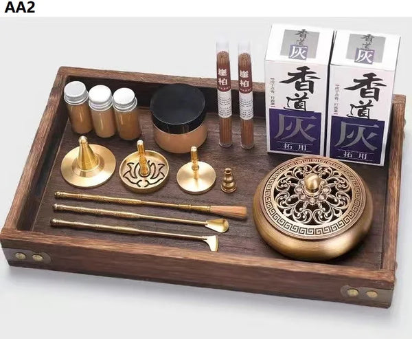 Brass Incense Burner Set-ToShay.org