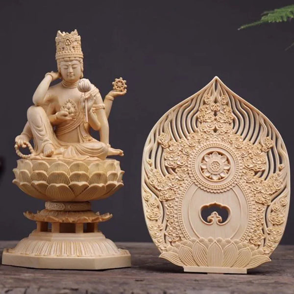 Ruyi Guanyin Bodhisattva Statue-ToShay.org