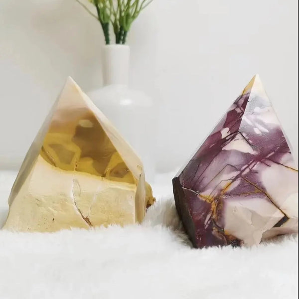 Crystal Rough Pyramid-ToShay.org