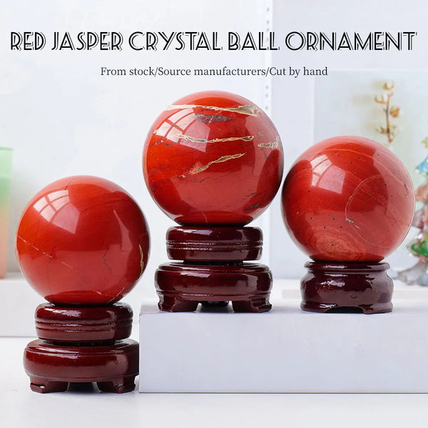 Red Jasper Ball-ToShay.org