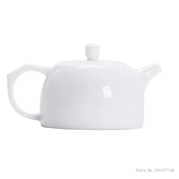 White Porcelain Tea Pot-ToShay.org