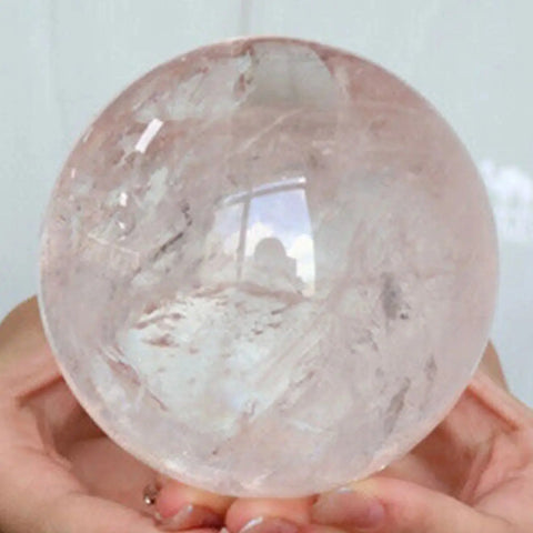 White Quartz Ball-ToShay.org