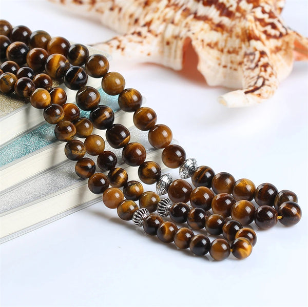 Yellow Tiger Eye Prayer Beads-ToShay.org