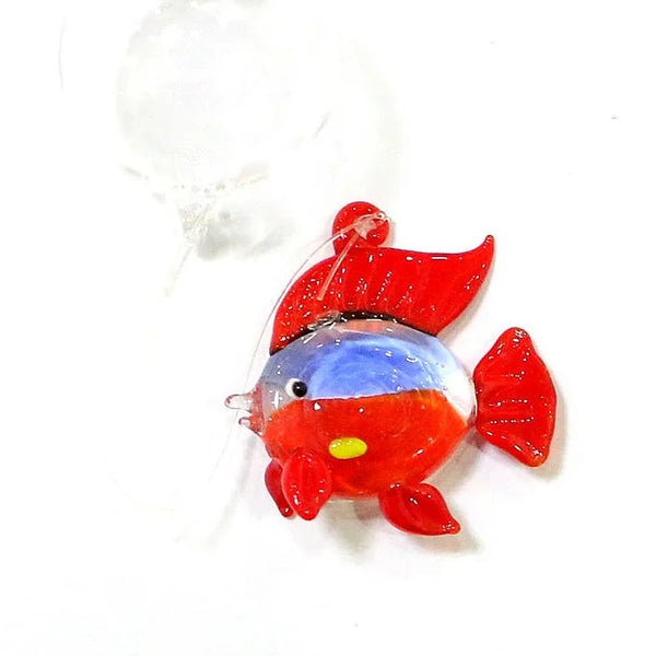 Glass Floating Fish Pendant-ToShay.org