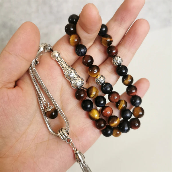 Yellow Tiger Eye Prayer Beads-ToShay.org