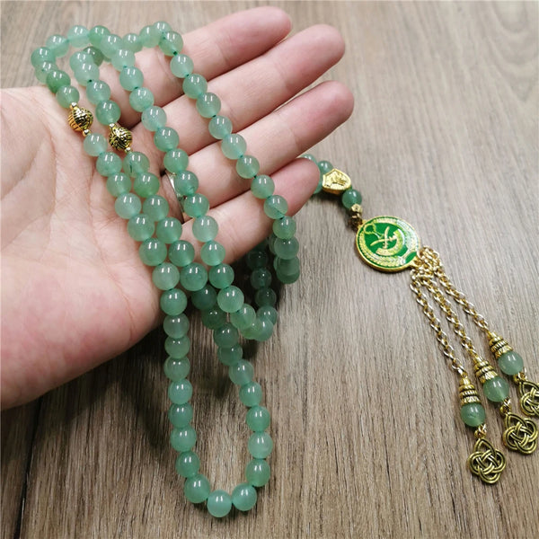 Green Aventurine Prayer Beads-ToShay.org