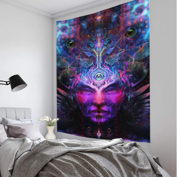 Psychedelic Art Tapestry-ToShay.org