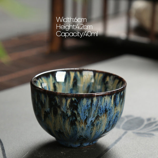 Glazed Ceramic Tea Bowl-ToShay.org