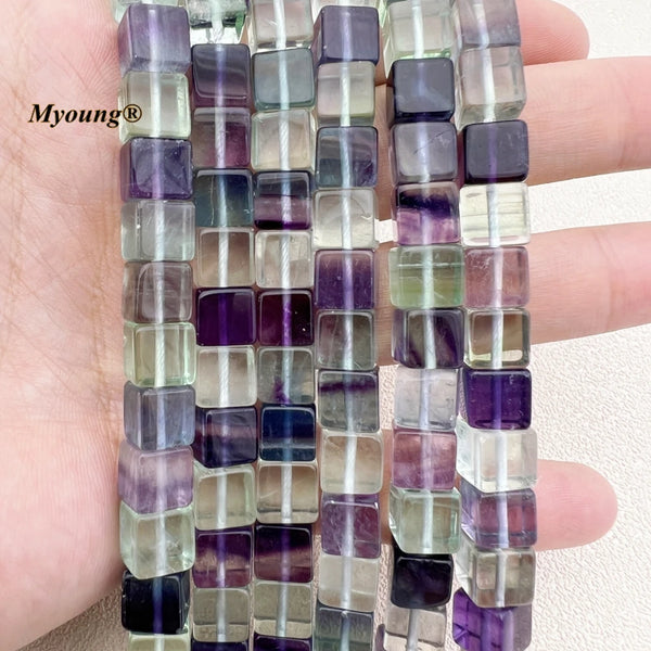 Fluorite Cube Beads-ToShay.org