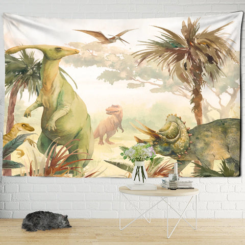 Dinosaur Art Tapestry-ToShay.org