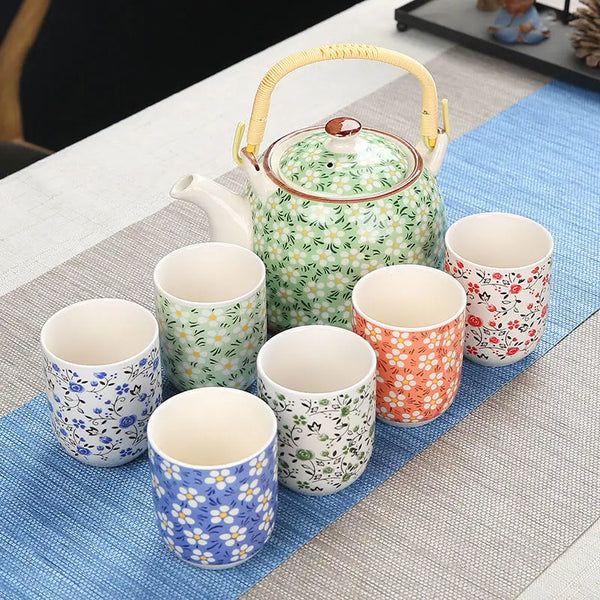 Glazed Ceramic Tea Set-ToShay.org