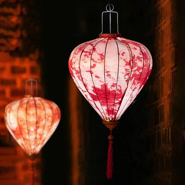 Flower Print Lantern-ToShay.org