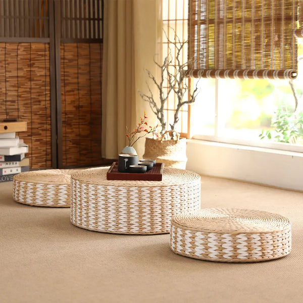 Rattan Floor Cushion-ToShay.org