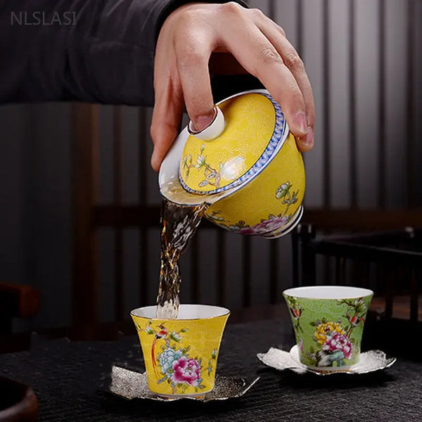 Gaiwan Porcelain Tea Cup-ToShay.org