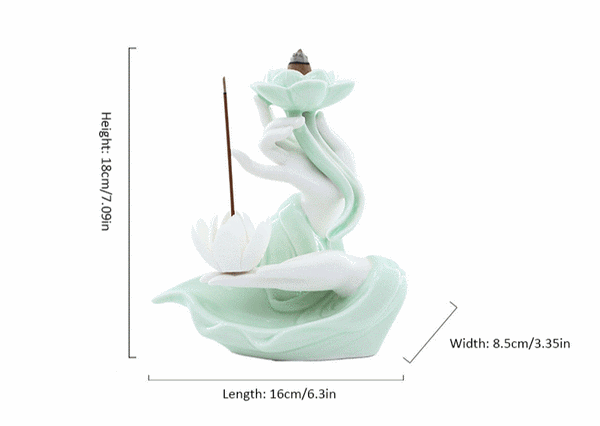 Lotus Hand Incense Burner-ToShay.org