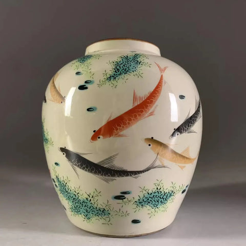 Fish Pond Vase-ToShay.org