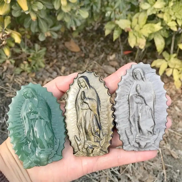 Mixed Crystal Madonna Pendants-ToShay.org