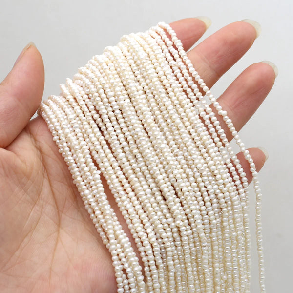 White Freshwater Pearl Beads-ToShay.org