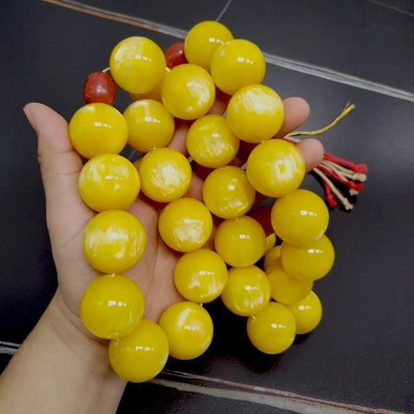 Yellow Prayer Beads-ToShay.org