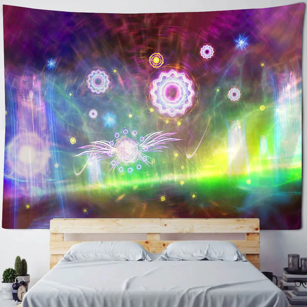 Chakra Meditation Tapestry-ToShay.org