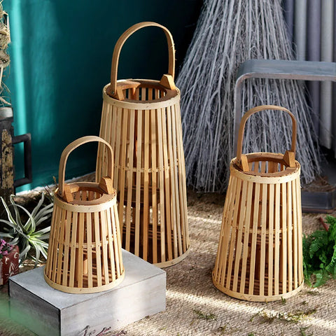 Wood Candle Lanterns-ToShay.org