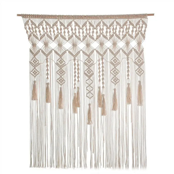 Macrame Woven Door Curtain-ToShay.org