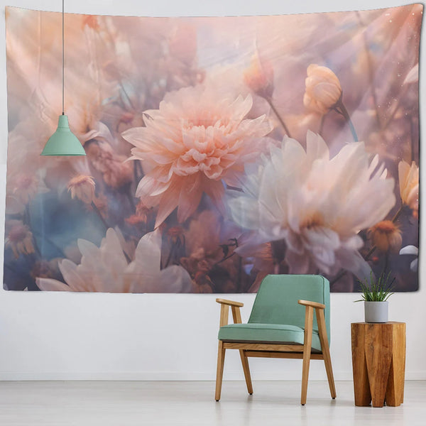 Flower Art Tapestry-ToShay.org